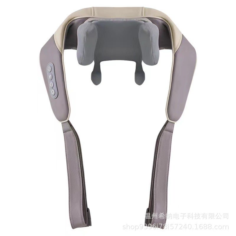 Trapezius Massager Shoulder And Neck Kneading Cervical Spine Massager Neck Shoulder Compress Multifunctional Massage Shawl - Image 1